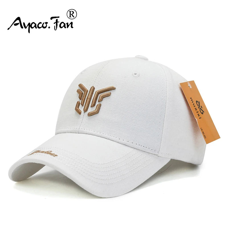 Baseball Cap New Spring Summer Solid Sunhat Embroidered Men Women Unisex-Cotton Caps Fashion