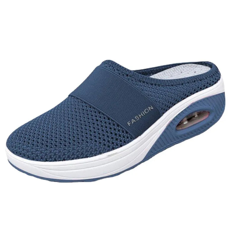 Women Walking Shoes Air Cushion Slip-On  Orthopedic Diabetic