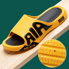 Men's Slippers Summer PVC Soft Slippers for Male Outdoor Thicken