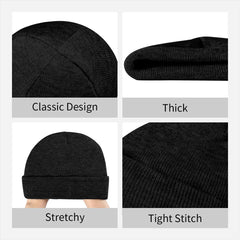 Arabic Calligraphy Kingdom Of Saudi Arabia Skullies Beanies Caps Unisex Winter Warm Knitting Hat Bonnet Hats Outdoor Ski Cap