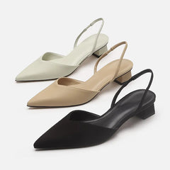 Women Sandals 2024 Summer Pointed Toe High Heels