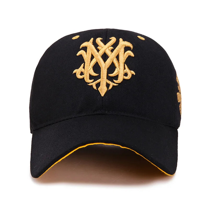 Totem Embroidered Baseball Cap Fashion Men Women Caps Spring And Summer Snapback Hip Hop Hat Adjustable Flame Sun Shading Hats