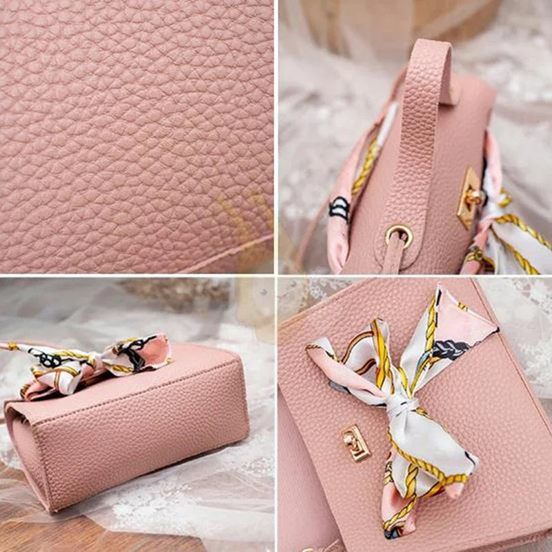 Silk Scarf Handbags 2024  Women Handbags