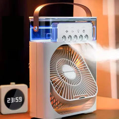 Portable Fan Air Conditioners LED Night