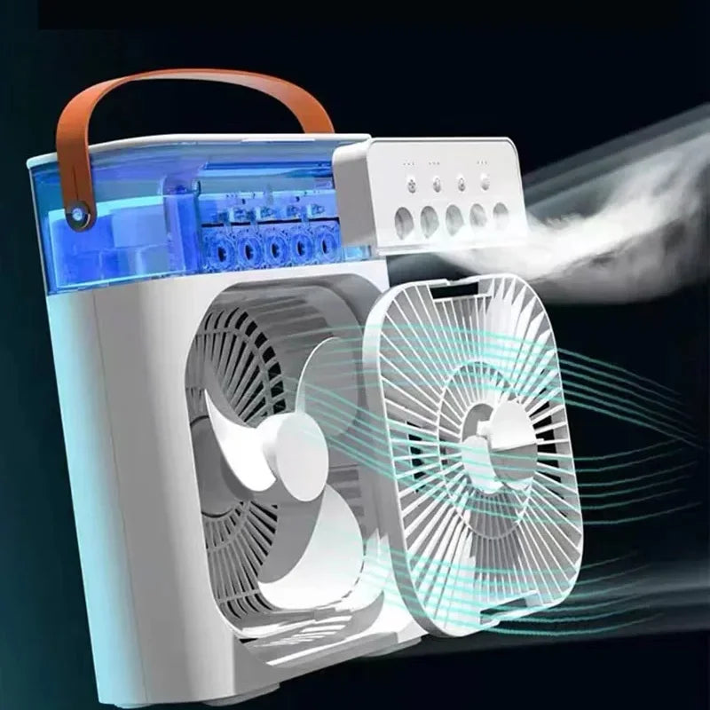 Portable Fan Air Conditioners LED Night