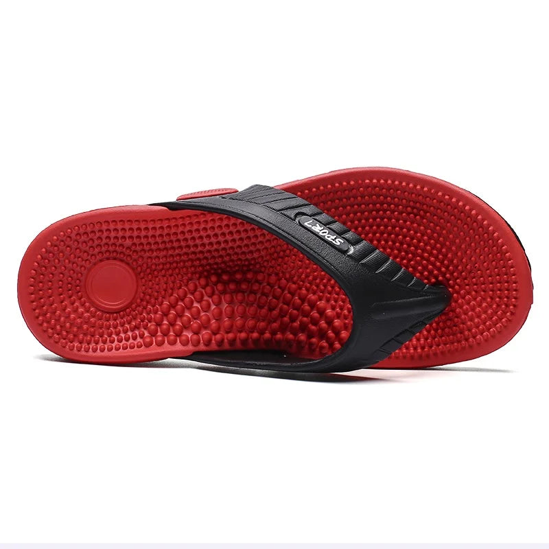 Summer Mens Flip-flops Massage Granule Men Slippers Comfortable