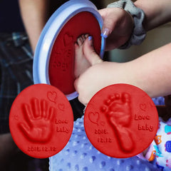 Baby Care Air Drying Soft Clay Baby Handprint Footprint