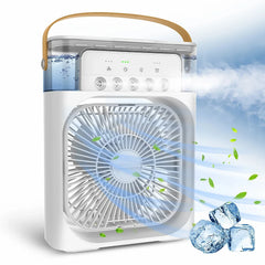 Portable Fan Air Conditioners LED Night