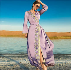 Ramadan Kaftan Dubai Abaya Turkey Islam Pakistani Muslim Arabic Long Dress Caftan African Dresses For Women Robe Femme Musulmane