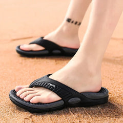 Summer Mens Flip-flops Massage Granule Men Slippers Comfortable